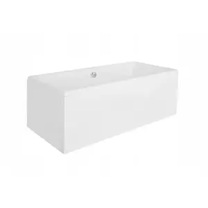 Bathtub panel BESCO QUADRO 190 x 90 — removable side/front panel for 190×90 cm bathtub