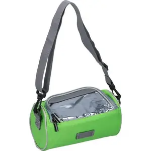 Handlebar Bike Bag DUNLOP model 871125212801 with smartphone pocket, green