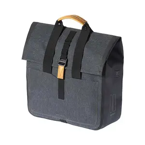 Basil Urban Dry Aizmugure Velo soma 25 L Poliesters Pelēks