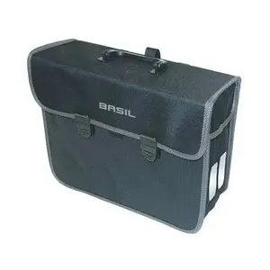 Basil Malaga Aizmugure Velo soma 13 L Poliesters Melns