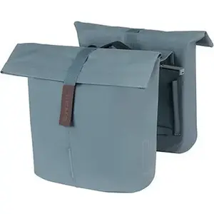 Сумка для велосипеда Basil City Double Pannier Bag MIK 28–32L, MIK System, графитово-синяя