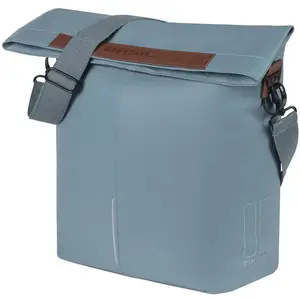 Городская сумка-багажник Basil City Shopper 14–16 л с MIK Hooks System, графитово-синяя