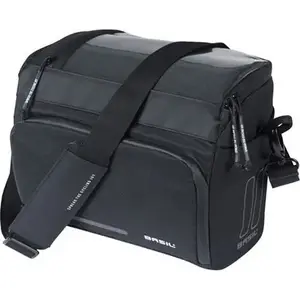 Handlebar bag Basil MOVE with KF adapter, 7–8 L, waterproof, black