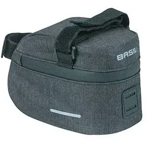 Saddle Bag Basil Discovery 365D Frame Bag M 1L with strap mounts, black melee