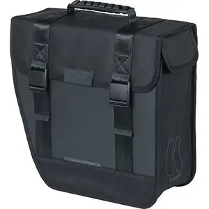 Pannier bag Basil TOUR Waterproof Single Pannier 14L, Hook On System, left, black