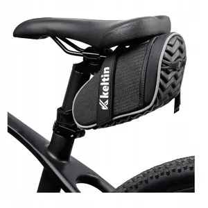 Rear Waterproof Bike Saddle Bag Keltin model 70, under-seat pannier, compact rear bicycle bag
