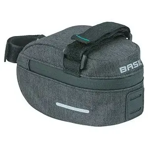 Saddle Bag Basil Discovery 365D Frame Bag S 0.5L — strap mount, waterproof, black melee