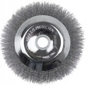Wire brush for petrol brush cutter Dedra DED87156, soft bristles, 200 mm