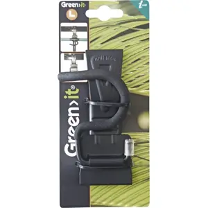 Wall-mounted single tool hanger Dedra model 16971 — single hook for hanging tools