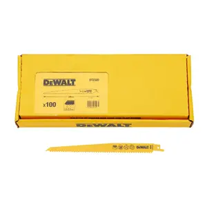 DeWALT DT2320-QZ полотно для лобзика/сабельной пилы Пильное полотно Биметалл 100 шт