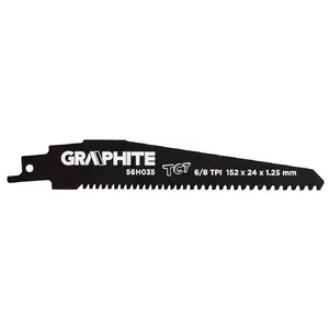Graphite 56H035 jigsaw/scroll saw/reciprocating saw blade 1 pc(s)