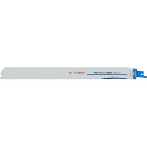 Полотно для сабельной пилы Bosch S1237HBF PRO Thick Metal Precise 1,1 x 25 x 300 мм, 5 шт.