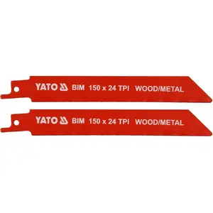 Yato YT-33932 jigsaw/scroll saw/reciprocating saw blade 2 pc(s)