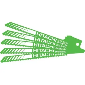 Hikoki sabre saw blade set 100 mm, compatible with RM11B/S422BF — 5 pieces