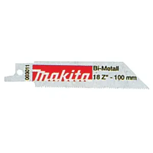 Reciprocating Saw Blade Set Makita P-04880 — 150 mm, for Metal Sheets, 5 pcs