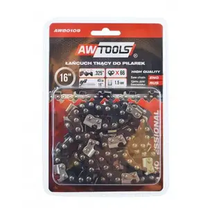 Chainsaw Chain AWTools AW80109 — 40 cm (16"), .325" pitch, 1.5 mm gauge, 66 links