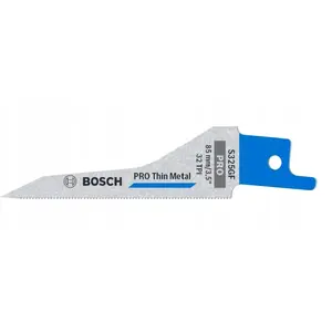Полотно для сабельной пилы Bosch S325GF Pro Thin Metal 1,25 x 7 x 85 мм, 5 шт.