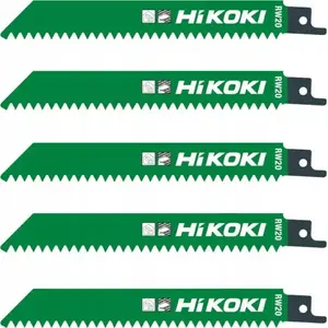 Saw blade set for sabre saws Hikoki RW20 / S828D 150 mm, 5 pcs