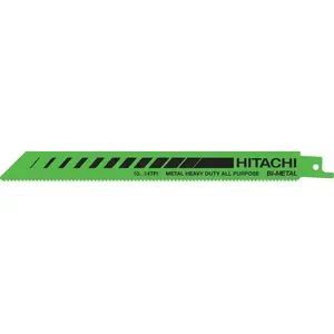 Reciprocating Saw Blades HITACHI HI-752023 BiM 305 mm TPI 10-14, pack of 5