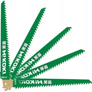 Saw Blade Set for Sabre Saws Hikoki RW10 / S644D 150 mm — 5 pcs