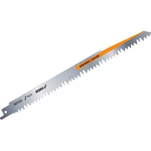 Полотна для сабельной пилы Dedra 240/215 мм для древесины HCS 2 шт (MPN 08T215)