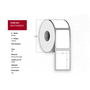 Capture NL577030ECO printer label White