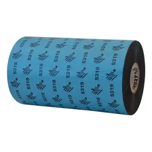 Zebra 2300 Wax termiskā lente 74 m Melns