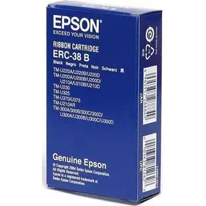 Картридж-лента для кассового принтера Epson ERC-38P (S015374) — черная, сменная лента для POS-принтеров