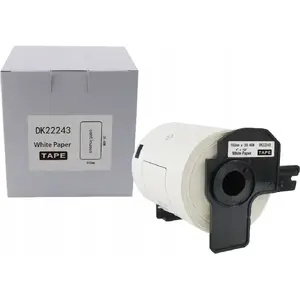 Label roll Brother DK-22243 replacement 102 mm x 30.48 mm black on white