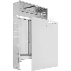 Iebūvējamais skapītis KAN-therm Slim+ 750–850 x 850 x 110–160 mm
