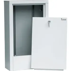 Wall-mounted distribution cabinet SiGMA-Li SZN-1, 4 sections, 350×145×585 mm