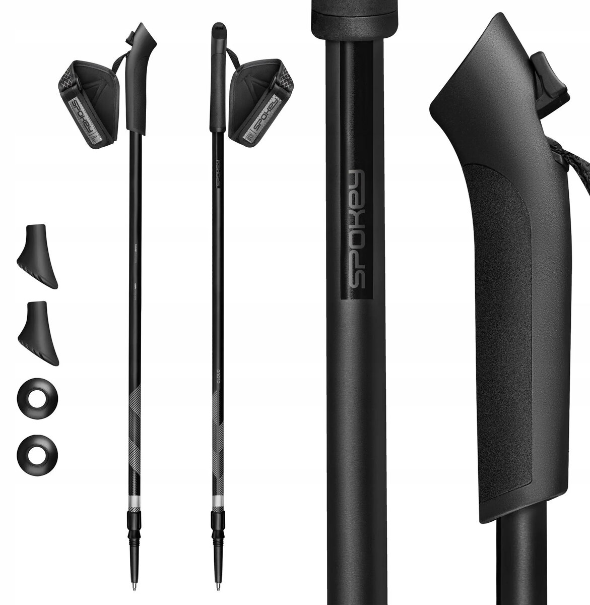 SPOKEY teleskopiskie nūjas Nordic Walking CLOUD