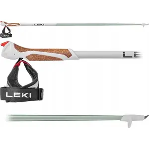 Ziemeļu nūjas No name LEKI Passion zaļas teleskopiskas 120 cm