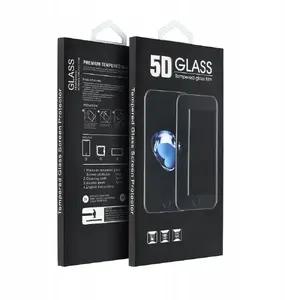 Защитное стекло OEM 5D Full Glue для iPhone 17 Pro Max (Matte) — черное