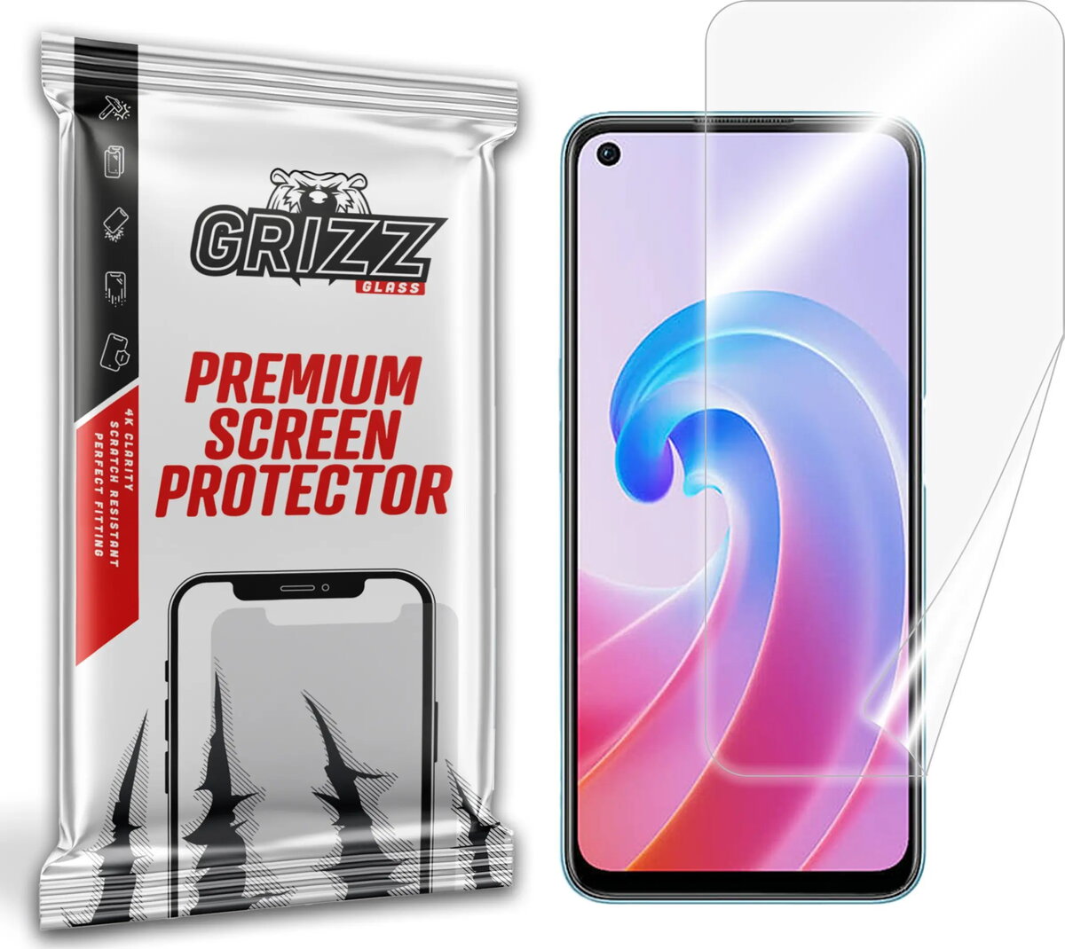Keramiska ekrāna aizsargplēve GrizzGlass CeramicFilm priekš