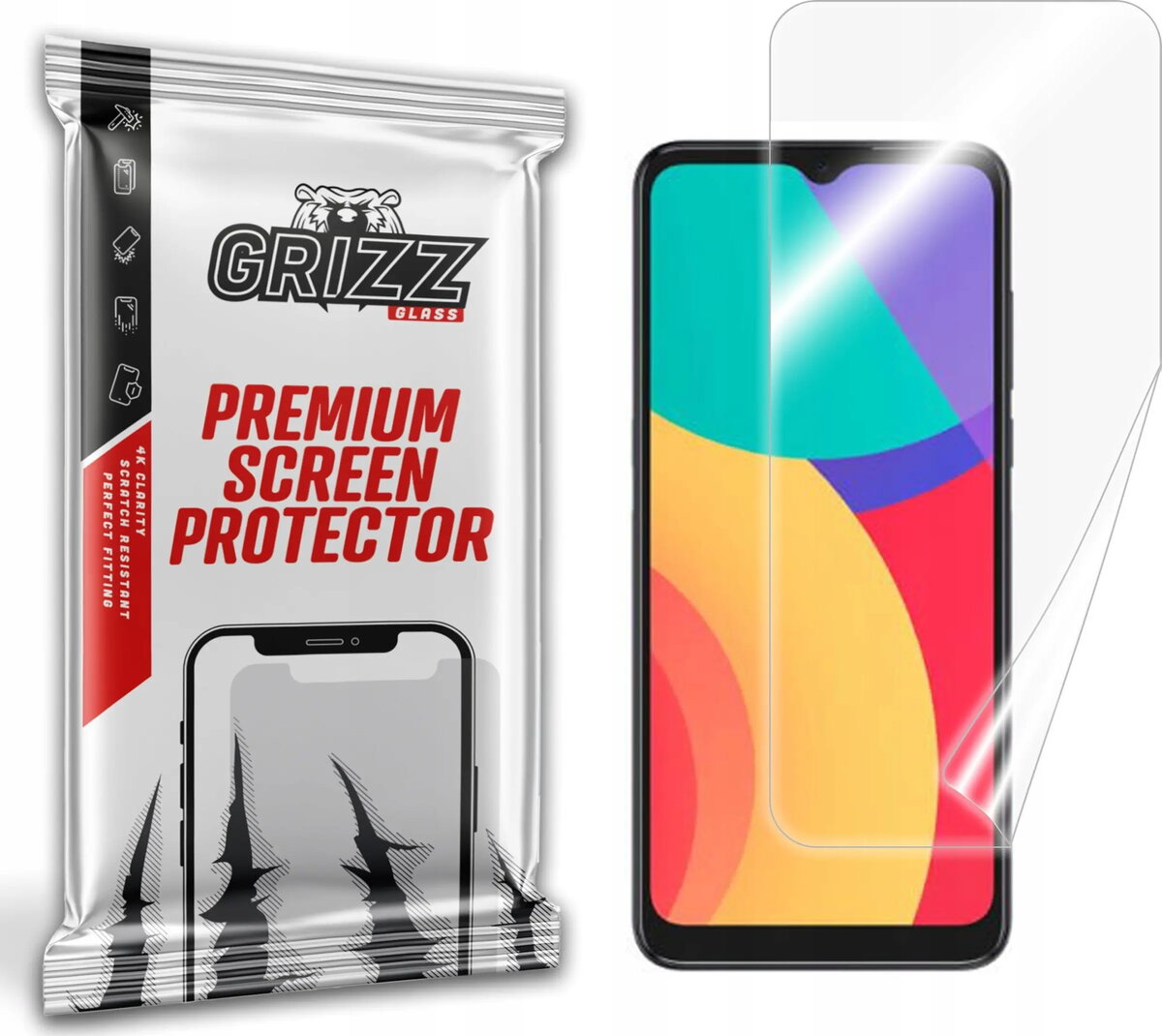 GrizzGlass keramiskā aizsargplēve Alcatel 1s 2021
