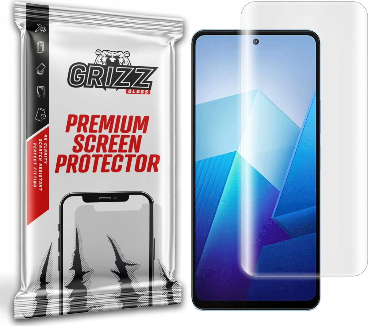 Aizsargplēve GrizzGlass Hydrofilm hidrogelāla priekš vivo