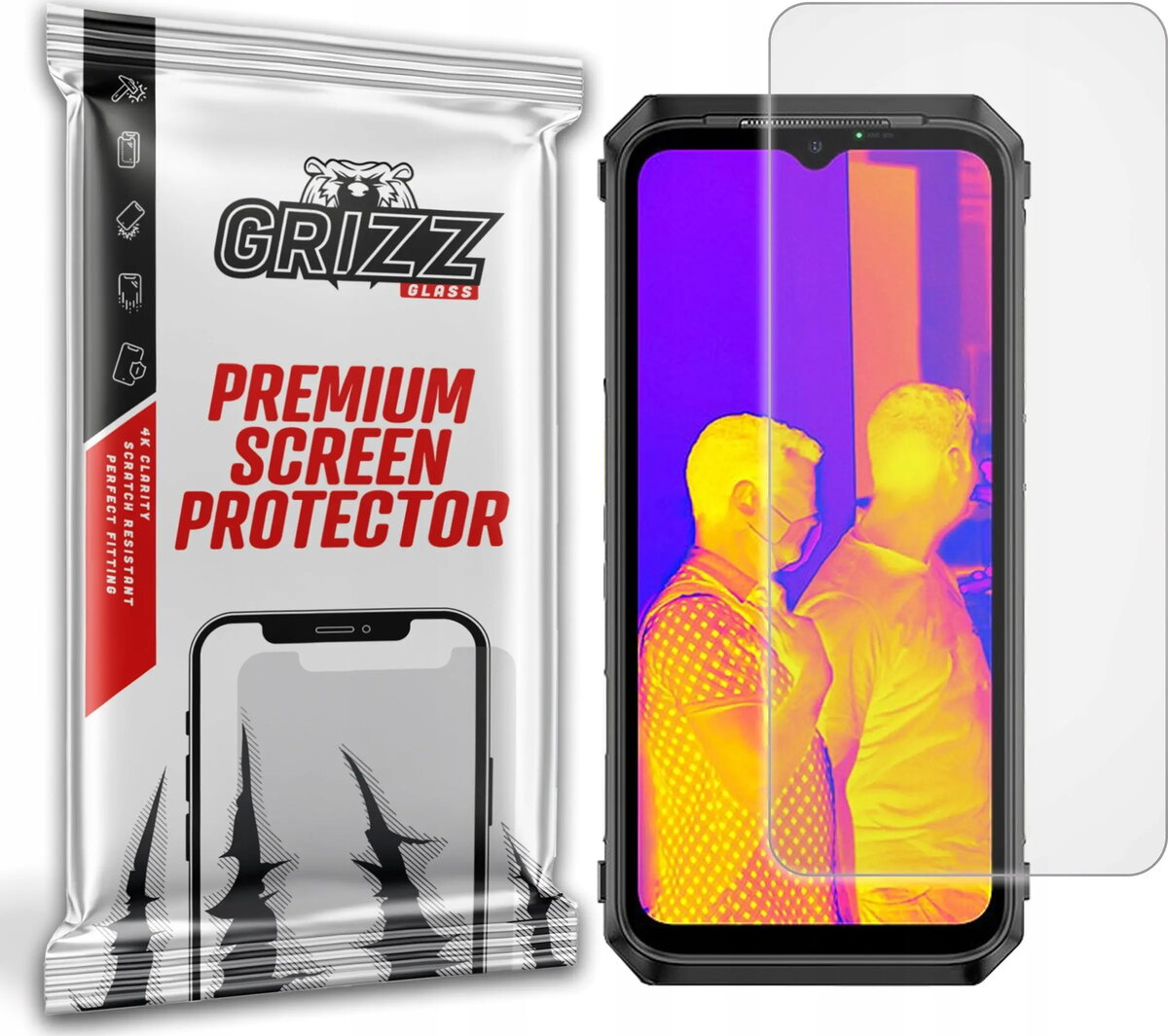 Matēta GrizzGlass PaperScreen ekrāna aizsargplēve Ulefone