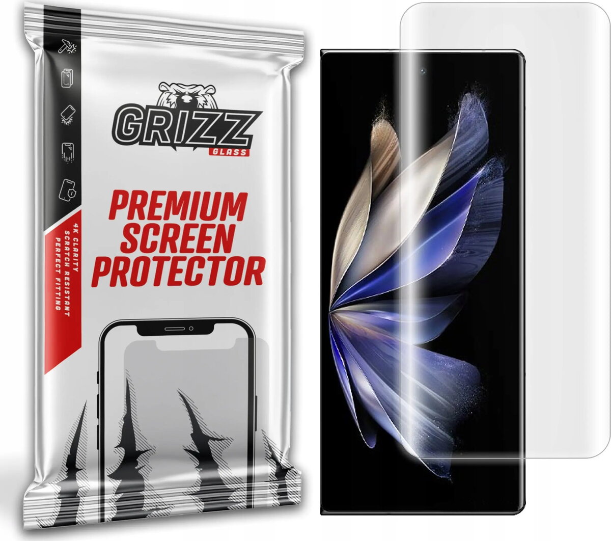 Aizsargplēve GrizzGlass Hydrofilm priekš vivo X