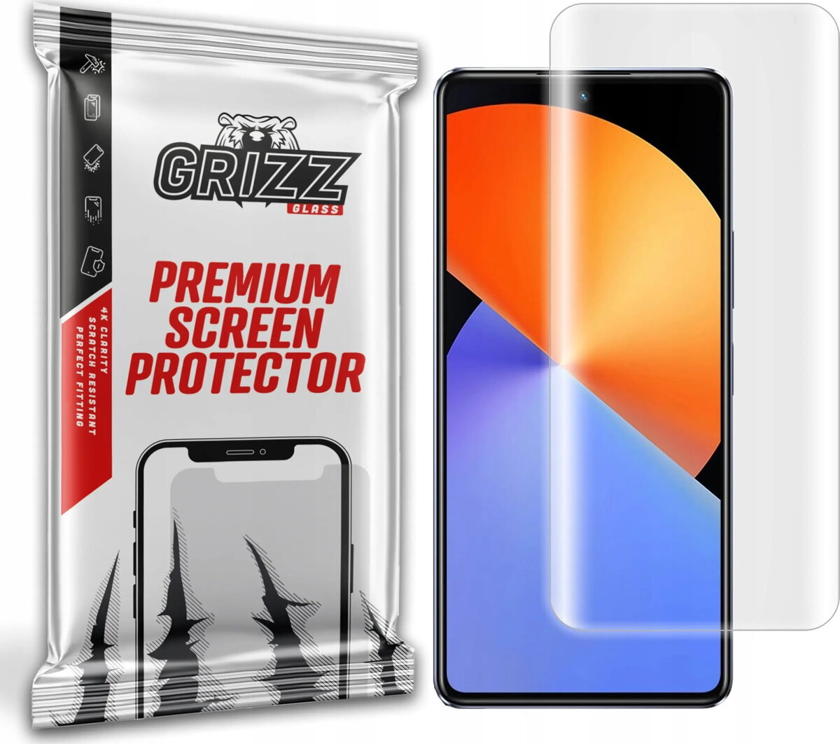 Aizsargplēve GrizzGlass Hydrofilm priekš Infinix Note
