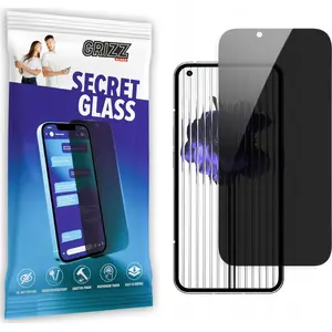 Закалённое защитное стекло с защитой приватности GrizzGlass SecretGlass для Nothing Phone 1