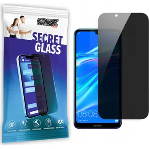 Защитное закалённое приватное стекло GrizzGlass SecretGlass для Huawei Y7 2019 (приватный фильтр)