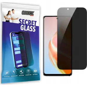 Закалённое защитное стекло с приватизацией GrizzGlass SecretGlass для Infinix Zero 20