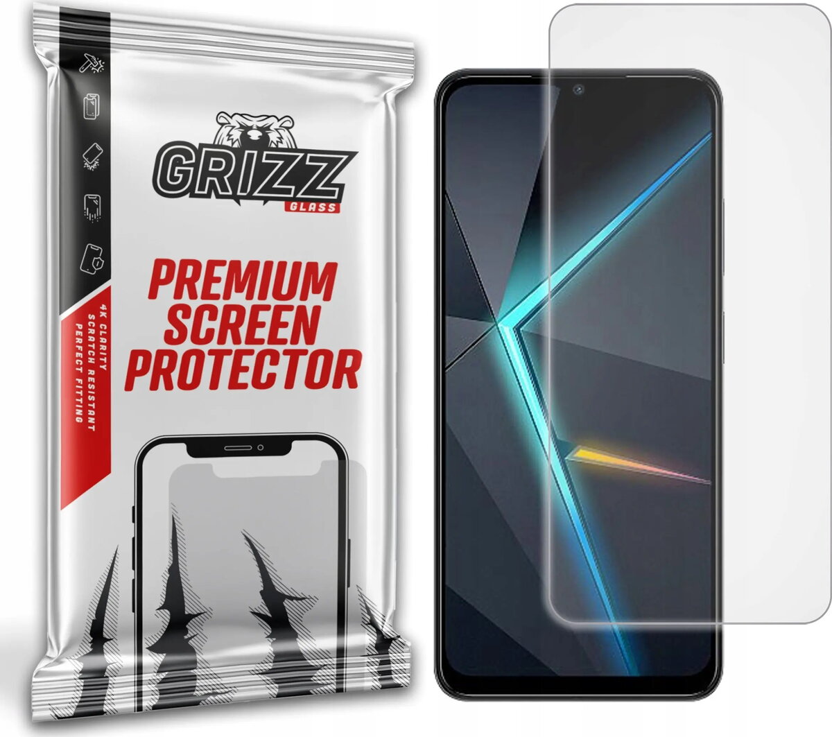 Matēta aizsargplēve GrizzGlass PaperScreen priekš ZTE