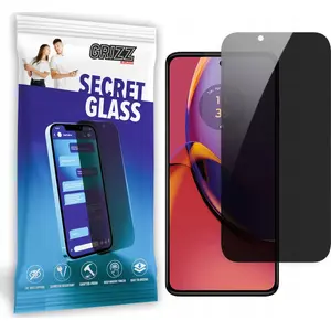Приватное защитное стекло GrizzGlass SecretGlass для Motorola Moto G54 — стекло с фильтром приватности