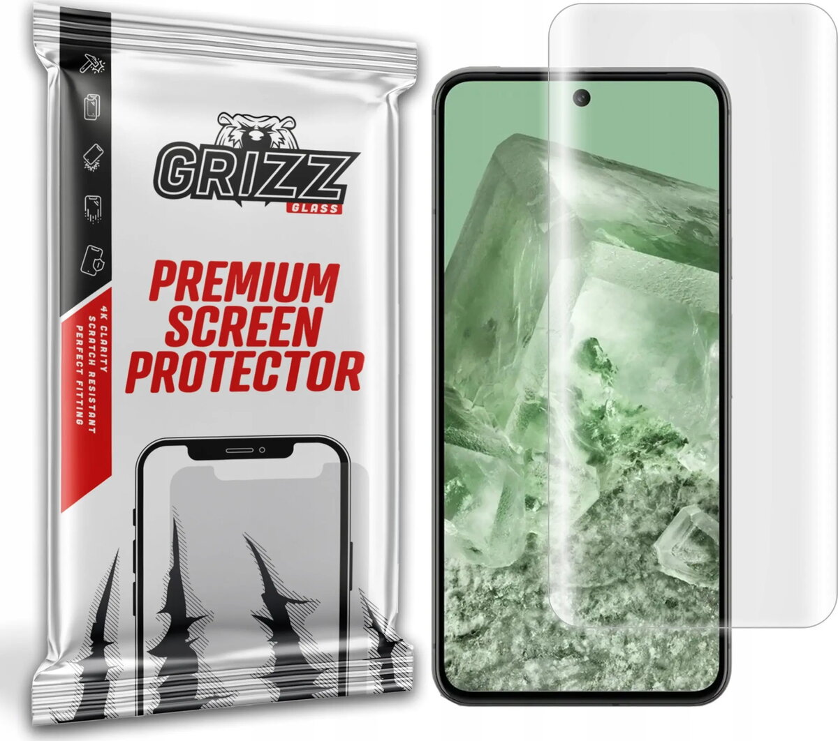 GrizzGlass Hydrofilm aizsargplēve Google Pixel 8