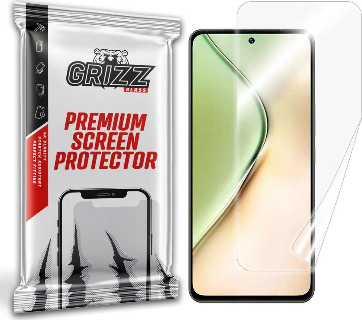 Aizsargplēve GrizzGlass CeramicFilm priekš Vivo Y200