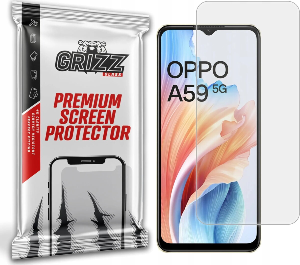 Matēta GrizzGlass PaperScreen aizsargplēve Oppo A59