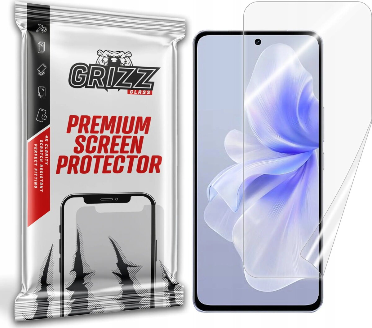 Aizsargplēve GrizzGlass CeramicFilm priekš Vivo S18e