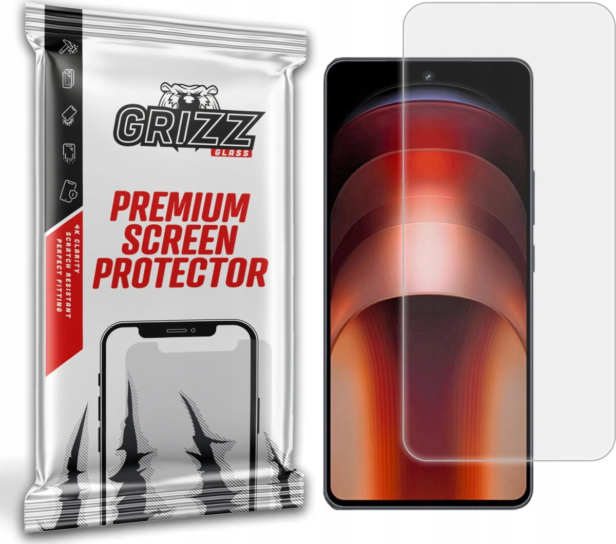 Ekrāna aizsargstikls GrizzGlass PaperScreen priekš Vivo